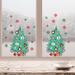 Walplus Christmas Tree Snowflakes Wall Sticker Nursery Decor Gift