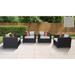 Belle 4 Piece Outdoor Wicker Patio Furniture Set 04a