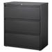 Lorell Black 3-drawer Lateral Files