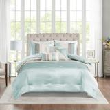 Madison Park Eastridge Aqua 7-piece Comforter Set