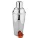 Sol Living Deluxe Stainless Steel Cocktail Shaker with Strainer