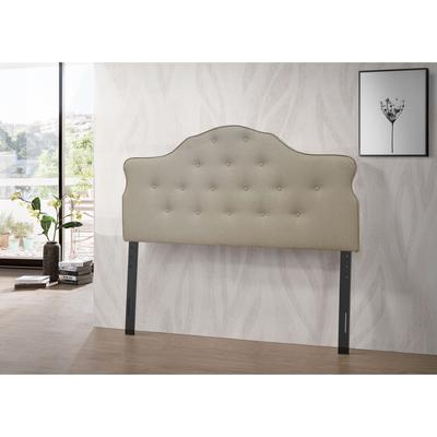 Must Have Kenneth On Tufted, Arched Upholstered Headboard Queen