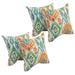 17-inch Square Polyester Outdoor Throw Pillows (Set of 4)