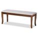 Cornelie Modern and Contemporary Transitional Dining Bench