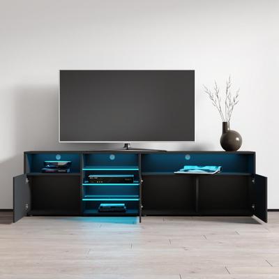 Roma 79-inch Wide Glossy TV Stand