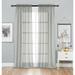 Designer Sheer Voile Rod Pocket Curtains For Small Windows