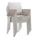 David Mesh/ Aluminum Outdoor Dining Chairs (Set of 6)