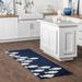 Brooklyn Rug Co Handmade Modern Navy Blue Fish Indoor/Outdoor Area Rug