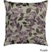 Artistic Weavers Decorative Skegness 22-inch Leaves Poly or Feather Down Filled Pillow