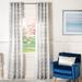 SAFAVIEH Brenna Semi-Sheer Window Curtain Panel