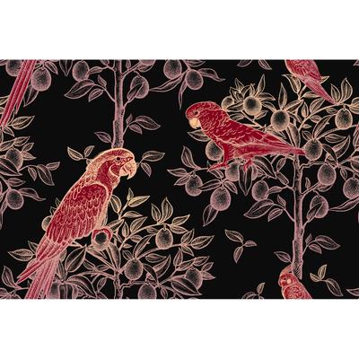 Bensuade Tropical Birds Removable Wallpaper - 10'ft H x 24''inch W