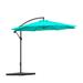 Steele 10-ft. Offset Patio Umbrella with Weight Base Stand