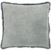 Surya Wasco Cotton Velvet Fringe 18-inch Throw Pillow