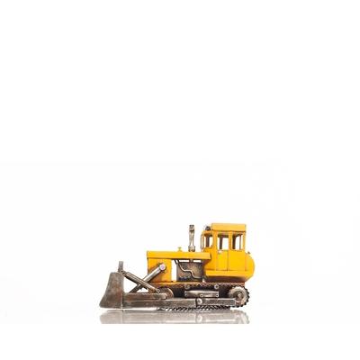 Metal Handmade Tin Bulldozer