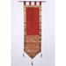 Rust - Handmade Wall hanging Wall decor Tapestry with Tassels