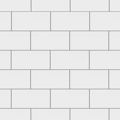 Merola Tile Crown Heights Matte White 3" x 6" Ceramic Wall Tile