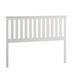 Hammersley Mission Slatted White Wood Headboard by iNSPIRE Q Classic