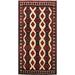 Geometric Tribal Afghan Balouch Oriental Area Rug Wool Handmade - 3'4" x 5'8"