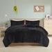 Intelligent Design Leena Shaggy Long Fur Comforter Mini Set