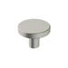 Versa 1-3/8 in (35 mm) Diameter Satin Nickel Cabinet Knob - 1.375