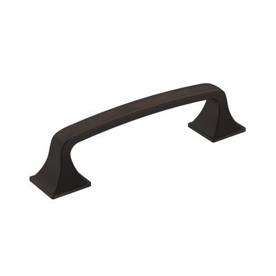 Ville 3-3/4 in (96 mm) Center-to-Center Oil Rubbed Bronze Cabinet Pull - 3.75