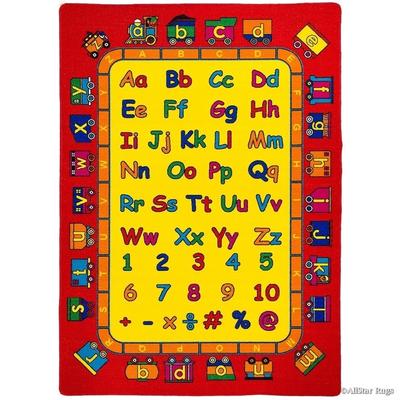 Allstar Kids Learn Alphabet/ Capital/ Lowercase Letters Rug