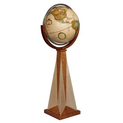 Obelisk Floor World Globe