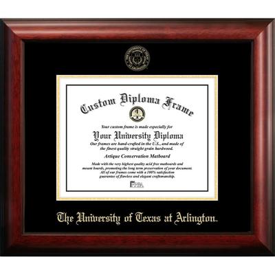 University of Texas, Arlington 14w x 11h Gold Embossed Diploma Frame