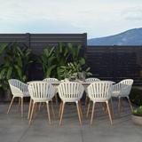 Amazonia Greybool FSC Certified Wood Outdoor Patio Dining Set