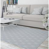 HALF MOON BLUE DUST Area Rug by Kavka Designs