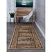 Natural Lodge Novelty Graphic Indoor Area Rug