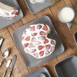 Stone Lain Olivia Stoneware Weave Stoneware Dish Set, 4 Count