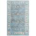 Alora Decor Infinity Collection Blue Floral Rug
