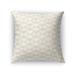 MOD SQUAD OATMEAL AND WHITE Accent Pillow By Kavka Designs