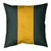 Green Bay Green Bay Football Stripes Pillow-Cotton Twill