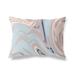 FABRIZIO BLUE GREY Lumbar Pillow By Kavka Designs