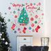 Walplus Merry Christmas Christmas Tree Wall Stickers DIY Home Decor