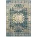 Style Haven Riggs Distressed Medallion Ivory/Blue Area Rug