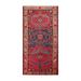 Hand Knotted Navy,Red Wool Oriental Area Rug (8x10) - 5' 10'' x 12' 2''