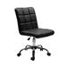 Porthos Home Parker Faux Leather Office Chair with Metal Base