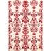 Transitional Floral Art & Craft Oriental Wool Area Rug Hand-tufted - 8'0" x 10'0"