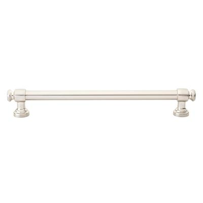 GlideRite 7.625-inch CC Satin Nickel Modern Solid Steel European Cabinet Bar Pulls (Pack of 10 or 25)