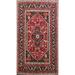 Geometric Heriz Serapi Vegetable Dye Oriental Area Rug Handmade Carpet - 9'9" x 14'0"