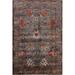 Vegetable Dye Floral Ziegler Oriental Wool Area Rug Hand-knotted - 5'8" x 8'2"