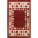 Modern Geometric Oriental Gabbeh Kashkoli Wool Area Rug Handmade - 9'1" x 12'2"