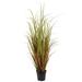 Vickerman 36" PVC Artificial Potted Mixed Brown Grass.