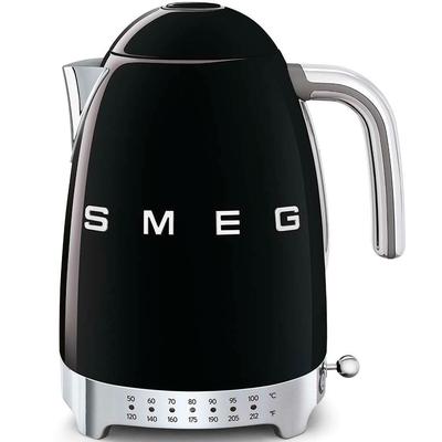 Smeg 50's Retro Style Aesthetic Variable Temperature Kettle Black - N/A
