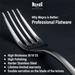 24-piece Stainless Steel Stoccolma Flatware Set (Service for 6)