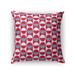 MOD SQUAD BLUE RED WHITE Accent Pillow By Kavka Designs