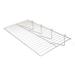 Econoco - GWEC/2412 - 23-1/2"L X 12"D Epoxy Chrome Size Wire Shelf for Grid Panel Sold in Pack of 12